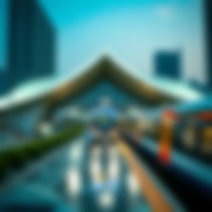 Magnificent Exploration of Max Metro Station: A Central Hub in Dubai's Urban Landscape
