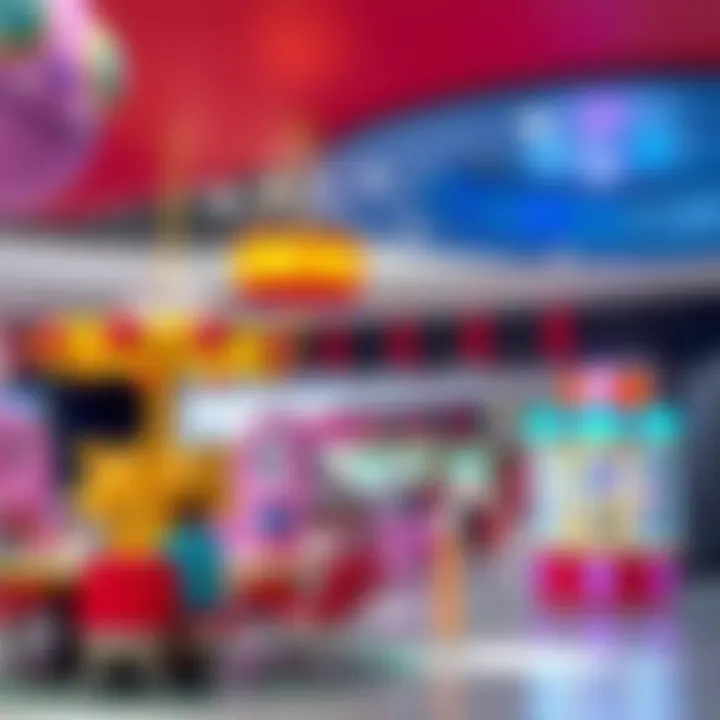 Fun and Entertainment at Al Ghurair Mall Family entertainment area in Al Ghurair Mall