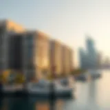 Luxurious waterfront view of Al Majara