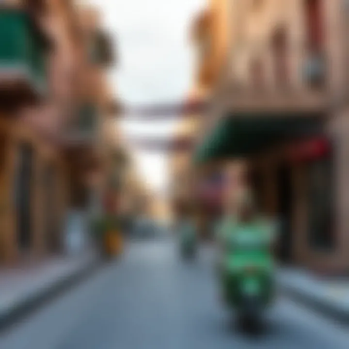Charming streets of Al Maskan Karama with vibrant local culture