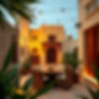 Community gathering space in Al Maskan Karama reflecting local lifestyle