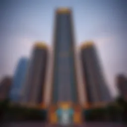 Architectural marvel of Anwa Tower