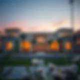 Stunning architectural design of Camelia residences