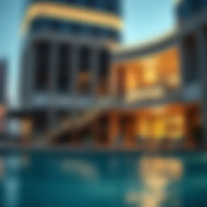Luxurious lifestyle amenities within Court Tower