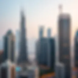 Stunning skyline of Dubai showcasing luxury apartments