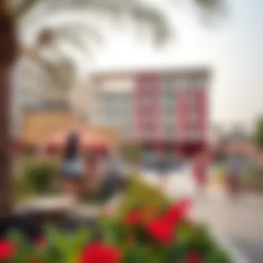Vibrant Community Life in Dubai Silicon Oasis Vibrant lifestyle scene at Dubai Silicon Oasis featuring parks and community areas