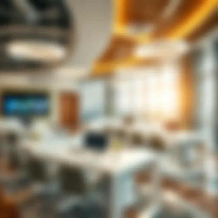 Cutting-edge Workspaces in Dubai Silicon Oasis Innovative tech workspace inside Dubai Silicon Oasis with advanced facilities