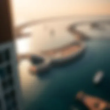 Palm Jumeirah: The Iconic Man-Made Marvel Aerial view of Palm Jumeirah highlighting its unique shape and opulent resorts