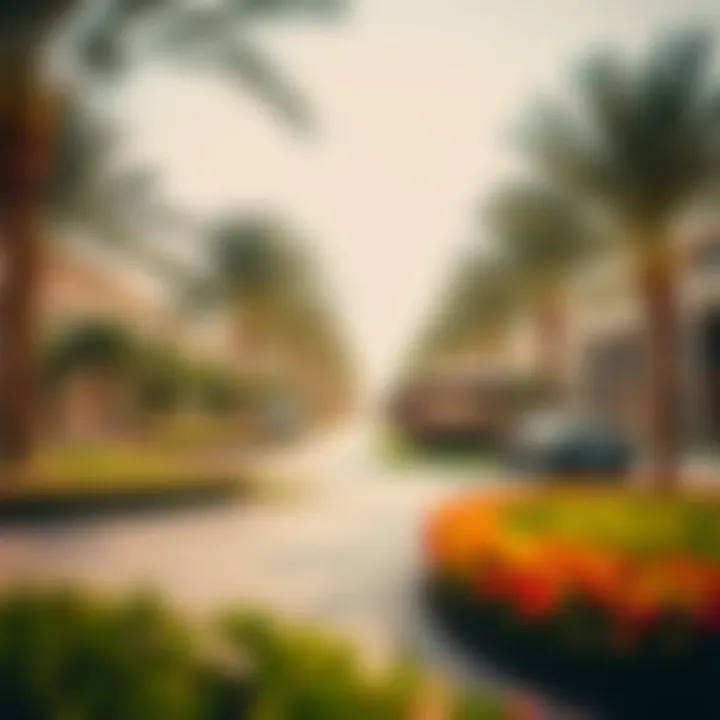 Tranquil parks and leisure spaces in Al Barsha promoting outdoor activities
