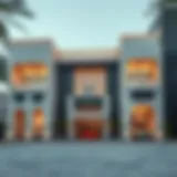 Exterior view showcasing the architectural elegance of Al Firdous Building