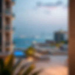 Stunning view of Alef Residences showcasing its modern architecture