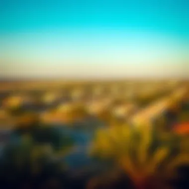 Aerial View of Baytik Residential Community Aerial view of a Baytik residential community surrounded by greenery