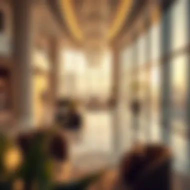 Luxurious amenities within Concord Tower