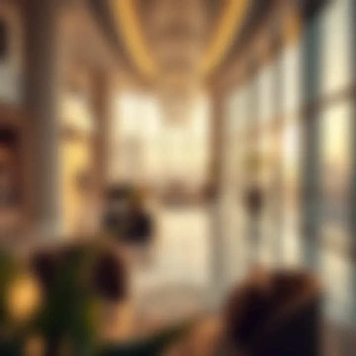 Luxurious amenities within Concord Tower
