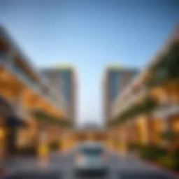 A panoramic view of Dar Al Karamah Rak showcasing its modern architecture