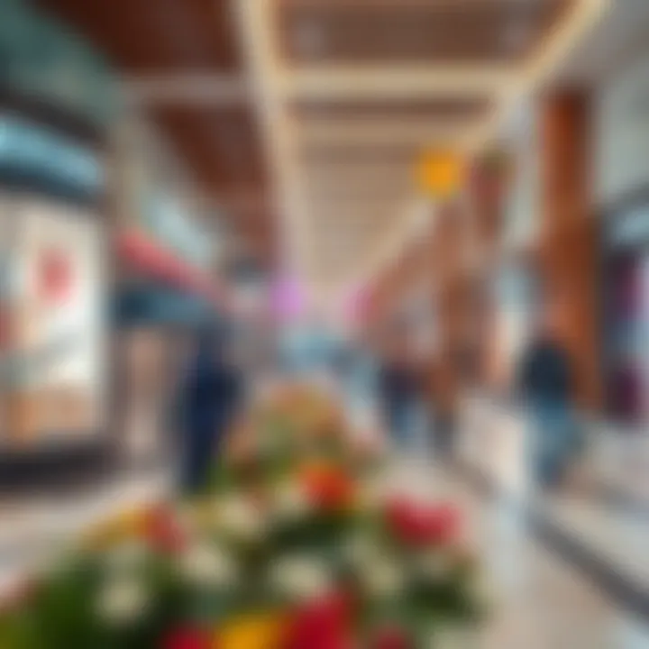 Vibrant shopping experience at Dubai Airport