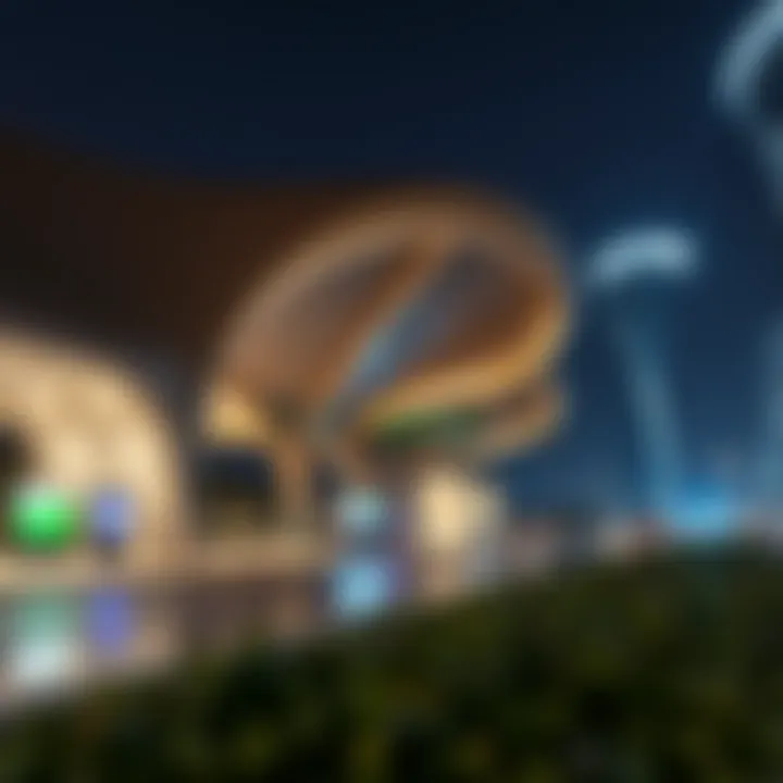 Surrounding real estate developments influenced by Expo 2020 Metro Station 2