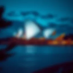 The grandeur of the Sydney Opera House