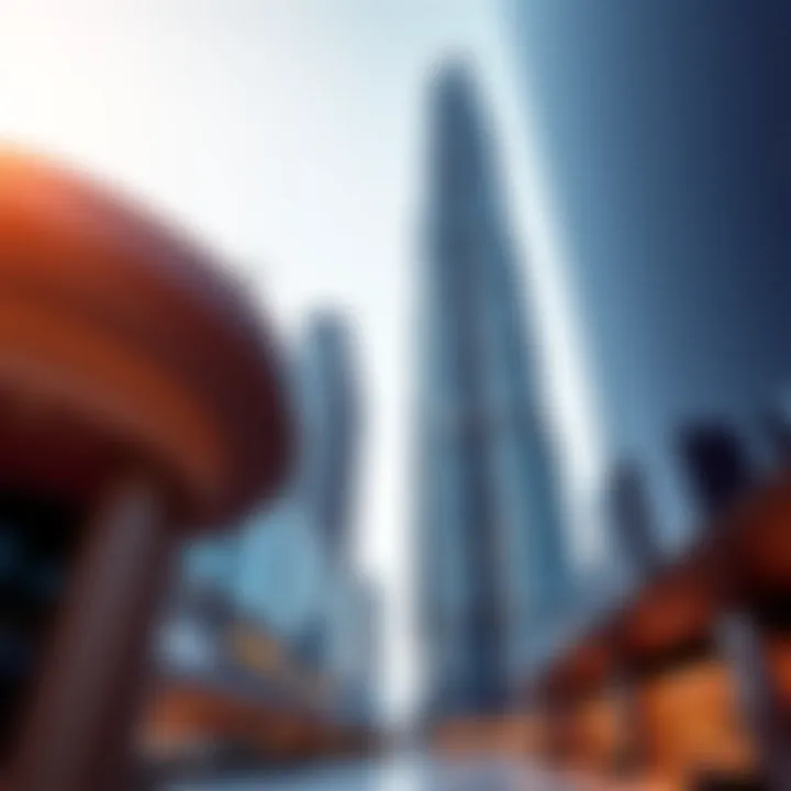 Architectural details of Prime Tower highlighting its design