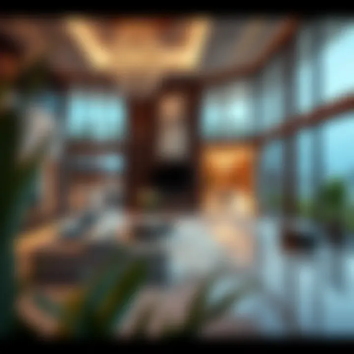 A virtual tour of a luxury property in Dubai