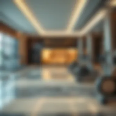 Amenities in Al Quoz Rental Flats Amenities available in Al Quoz flats including fitness and leisure options