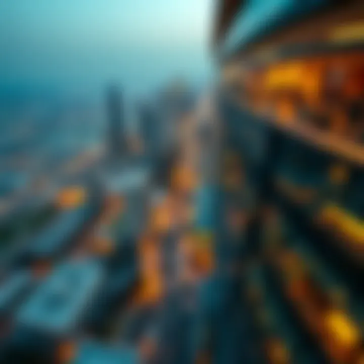 Aerial view of International City