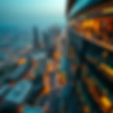 Aerial View of International City Aerial view of International City