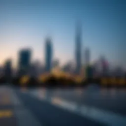 The breathtaking skyline of Dubai featuring iconic skyscrapers