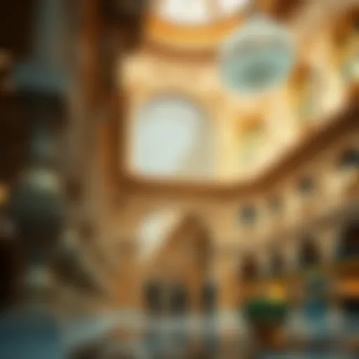 Intricate architecture of سوق صالح