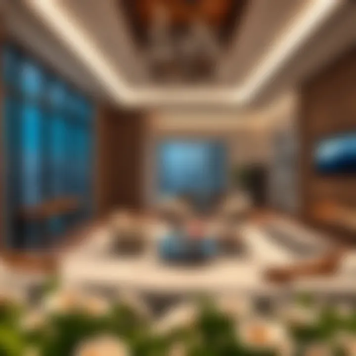 Luxurious Interiors in Miras Dubai Luxurious interiors of a Miras Dubai property highlighting modern design