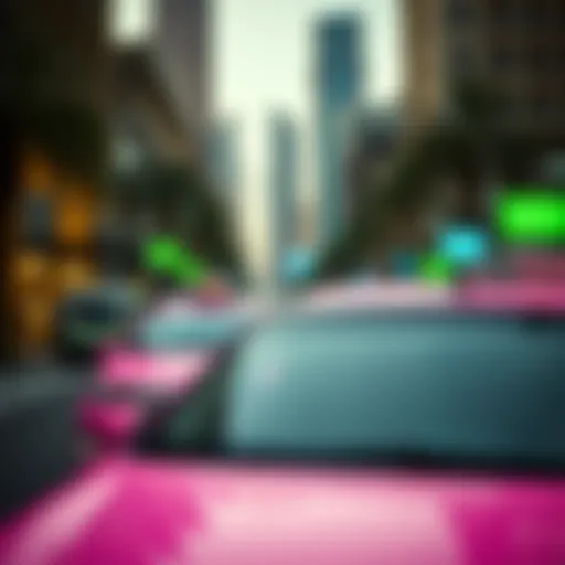 Exploring the Significance of Pink Taxis in Dubai Introduction