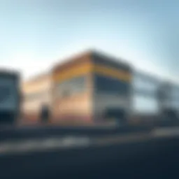 Modern warehouse facility in Al Qusais