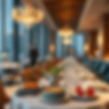 Exquisite Dining at Wyndham Dubai Marina Gourmet dining experience at hotel restaurant