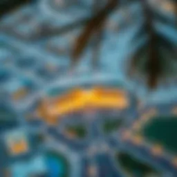 Aerial view of Gate Four in Jebel Ali showcasing its strategic location.