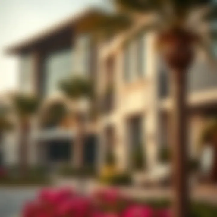 Nearby Attractions of Jumeirah Park Nearby attractions and facilities surrounding Jumeirah Park, showing the neighborhood context