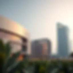 Architectural rendering of Meydan One Mall