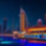 Luxurious Dubai skyline showcasing modern architecture