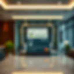 RERA card displayed prominently in a real estate office
