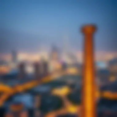 Dubai Skyline: The Impact of Sobha Developments A panoramic view of Dubai showcasing Sobha developments