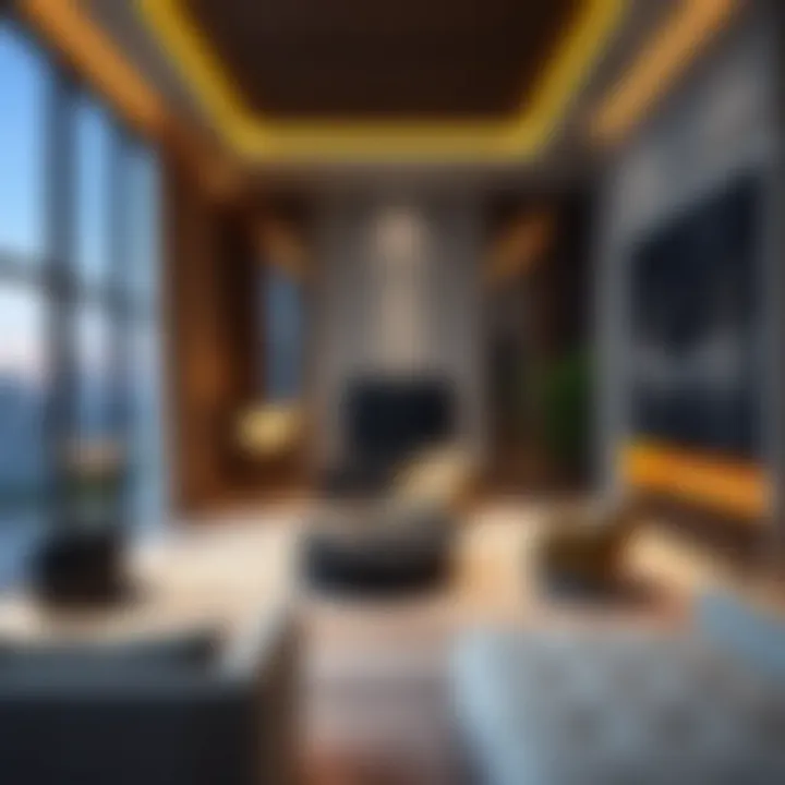 Interior design showcasing luxury in Sobha Properties