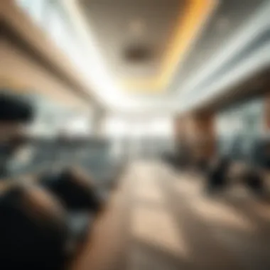 Modern fitness center in Talia Residences