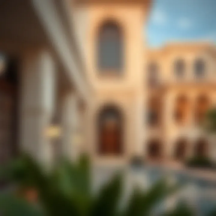 Architectural details of The Address Jumeirah