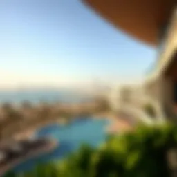 Luxurious view of The Address Jumeirah Resort and Spa