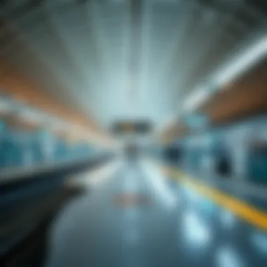 Dubai Metro station interior