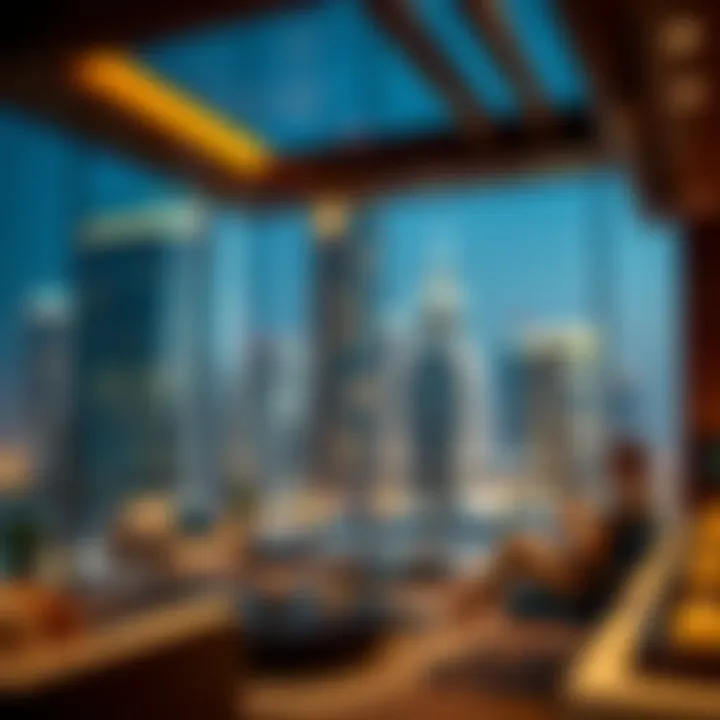 Modern Living in Dubai Dubai skyline showcasing modern living