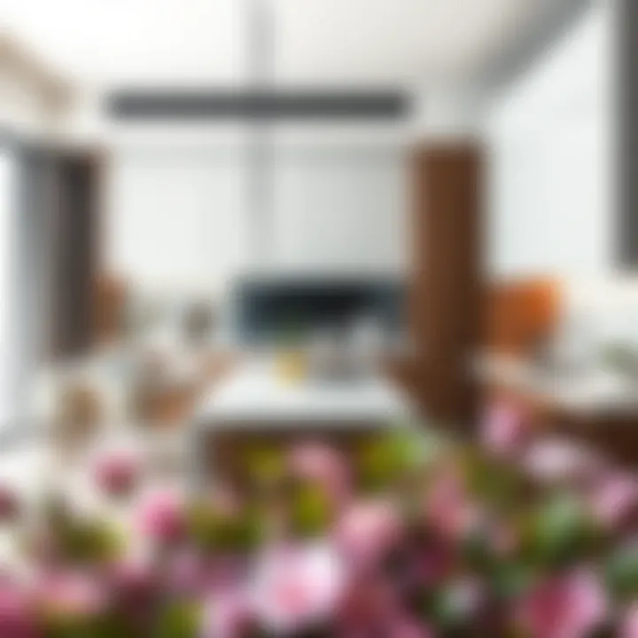 Spacious kitchen layout in Waters Edge